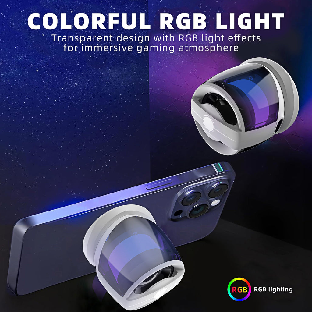 Magnetic Bluetooth Speaker, Phone Stand Bluetooth Speaker Magnet to iPhone, RGB Lights, Mini Wireless Speaker for Party, Outdoor, Travel, Gifts, White