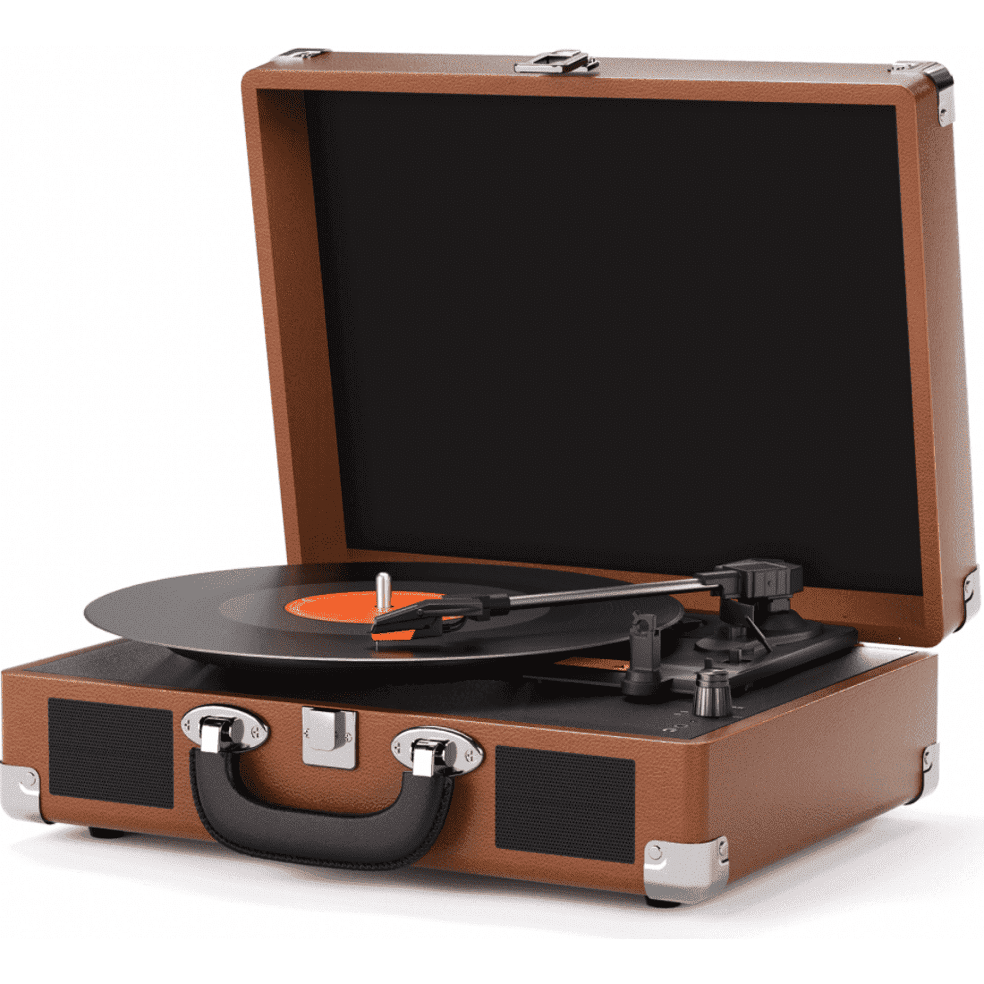 MAIO Turntable Record Player, 3-Speed 33/45/78RPM Vinyl Spinner with 2 Built-in Stereo Speakers, Headphone Jack, USB, AUX-IN, RCA-Out and Recording